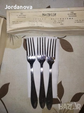 Големи неръждаеми вилици 50-100 броя, снимка 1