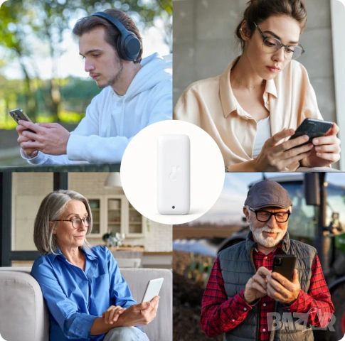 SwitchBot WiFi термометър и хигрометър, комплект от 3 броя с Hub Mini Matter, IP65, снимка 15 - Други - 53360340