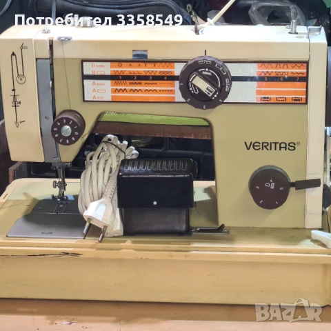 Продавам ел. Шевна машина Веритас 