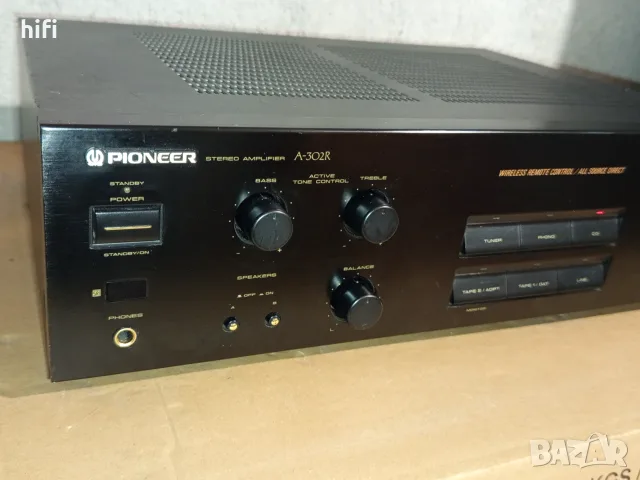 Стерео усилвател Pioneer A-302R, снимка 2 - Ресийвъри, усилватели, смесителни пултове - 56074718