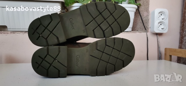 Ботуши Gabor 38.5н.Естествена кожа , снимка 11 - Дамски ботуши - 52557432