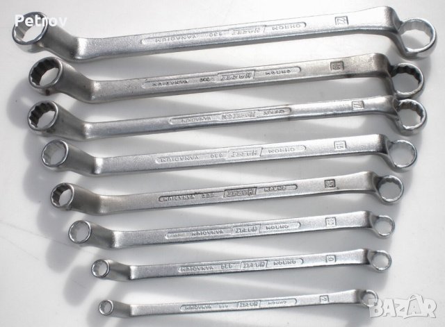 HAZET No.630 - Made in Germany - 8 броя Звездогаечни Ключове ПРОФЕСИОНАЛНИ ВИСОКОКАЧЕСТВЕННИ GERMANY, снимка 2 - Гедорета - 42556985
