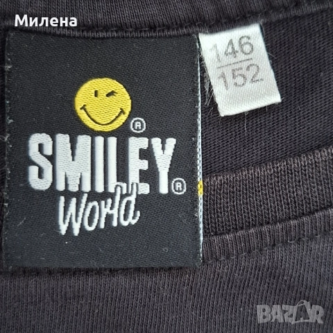 Блуза с дълъг ръкав Smiley World -146/152 см., снимка 6 - Детски Блузи и туники - 51879624