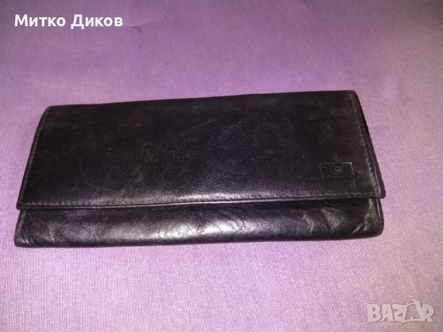 Vicomte de Sauvage марково портмоне естествена кожа 195х95ммм, снимка 1 - Портфейли, портмонета - 41045893