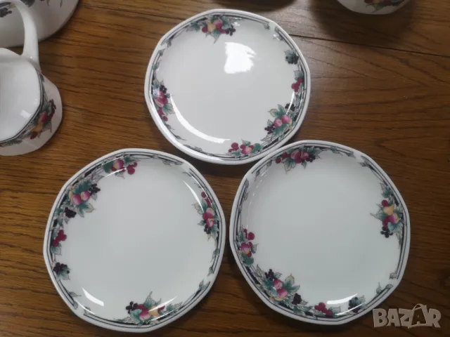 Сервиз за чай и кафе Английски порцелан Royal Doulton, Autumn glory., снимка 8 - Сервизи - 48935035