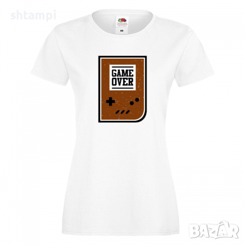 Дамска тениска Game Over,Игра,Игри