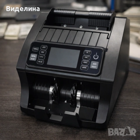 Машина за броене на пари с детекция за фалшиви банкноти STS AL-N66, снимка 3 - Друго търговско оборудване - 53656872