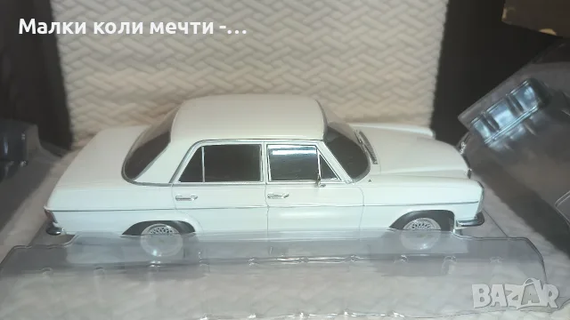 Метална кола Mercedes 200 D - 1968 , мащаб 1:18 , чисто нова , снимка 2 - Колекции - 55888577