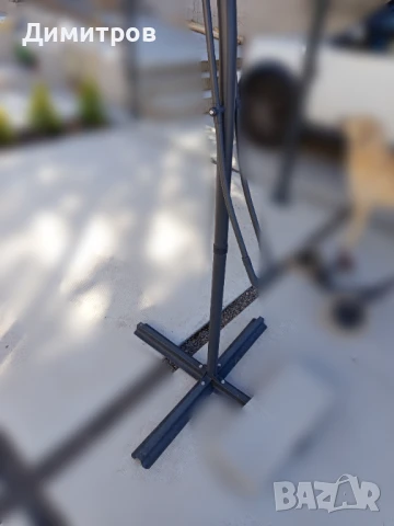 Градински чадър тип кокиче 3 метра, снимка 3 - Градински мебели, декорация  - 51316709