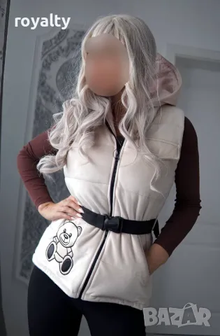 Дамски елек Teddy Bear Два цвята , снимка 4 - Елеци - 49883973