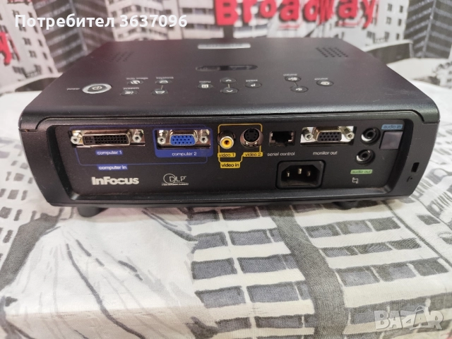 Мултимедиен проектор InFocus , снимка 6 - Друга електроника - 51639610
