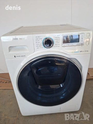 Пералня Samsung Eco Bubble AddWash WW12K8412OW/LE AddWash, 1400 об/мин, 12 кг, Inverter, Клас A+++, 