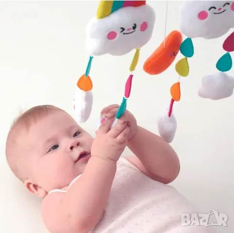 Сензорна музикална въртележка AUBY Dreaming Mobile, снимка 16 - Музикални играчки - 48519431