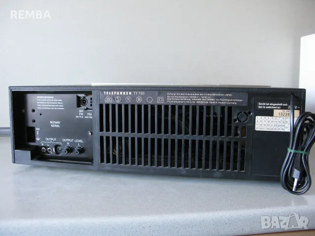 TELEFUNKEN TT 750, снимка 10 - Ресийвъри, усилватели, смесителни пултове - 56140582
