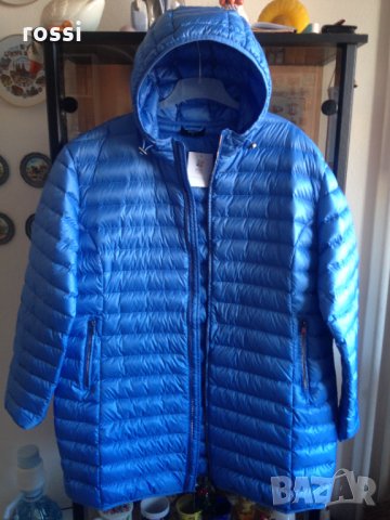 Ново немско дълго пухено яке. 90% патешки пух, 10% пера., снимка 6 - Якета - 35686471