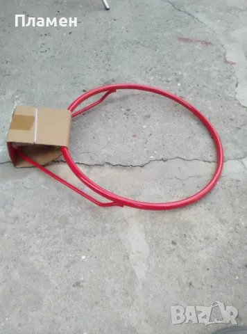 Баскетболен кош с мрежа, диаметър 45 см., снимка 2 - Баскетбол - 49995391