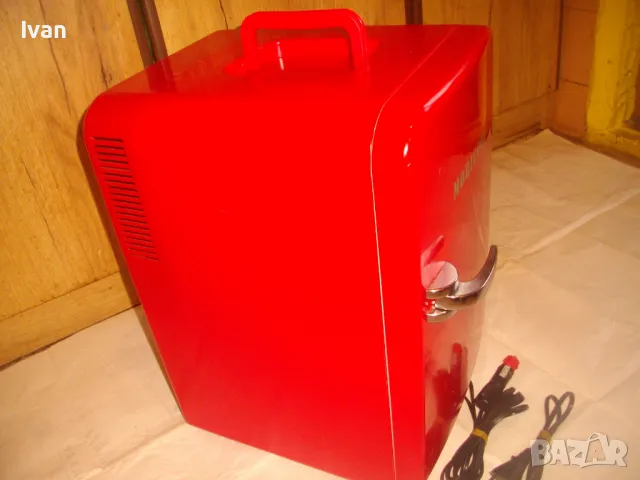 ГОЛЯМ МИНИ ХЛАДИЛНИК 15Л НА 12 ВОЛТА И НА 220 ВОЛТА С ЕКО ФУНКЦИЯ И ФУНКЦИИ ОХЛАЖДАНЕ И ЗАТОПЛЯНЕ , снимка 6 - Хладилници - 48174394