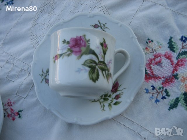 Ретро сет за кафе - Чехословакия, снимка 2 - Чаши - 40378663