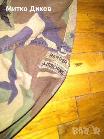 Маскировъчна куртка маркова САЩ парашутни войски размер М, снимка 3 - Оборудване и аксесоари за оръжия - 40622085