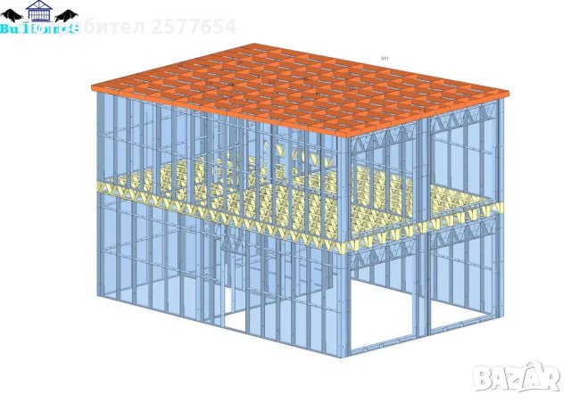 Къща,Бунгало,Преместваема къща,Сглобяеми къщи,Модулни,Жилищни-108м², снимка 6 - Строителни материали - 44146646
