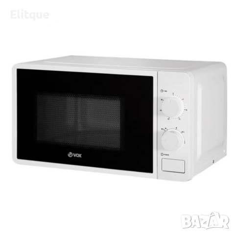 Микровълнова фурна VOX M-30, 700W, 20л с механичен таймер, снимка 5 - Микровълнови - 53500131