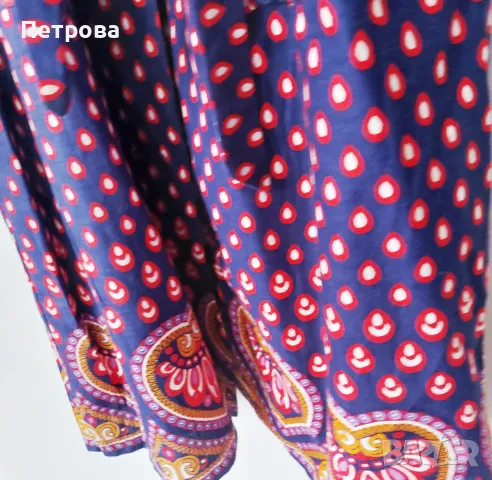 Домашна басмяна рокля, нова , снимка 4 - Рокли - 49830989