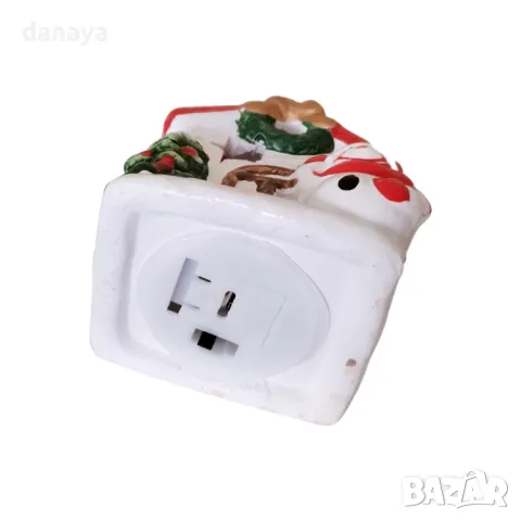 5338 Светеща коледна къщичка с Дядо Коледа или Снежко, снимка 5 - Декорация за дома - 47630114