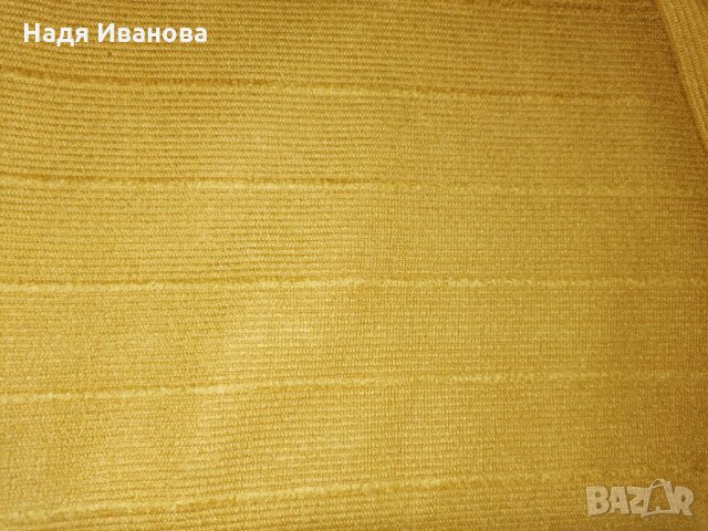 Яркожълт плат, памук, снимка 2 - Платове и дамаски - 34490815