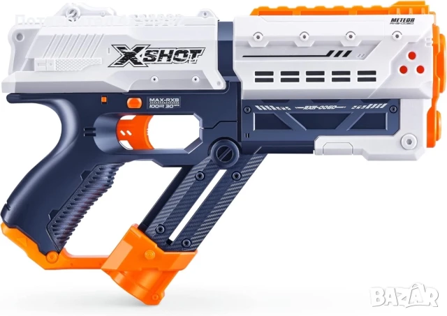 Комплект от 2 броя бластер X-Shot Chaos Meteor Blaster 36365-2022 Детско оръжие с 24 броя топчета, снимка 5 - Други - 51138718