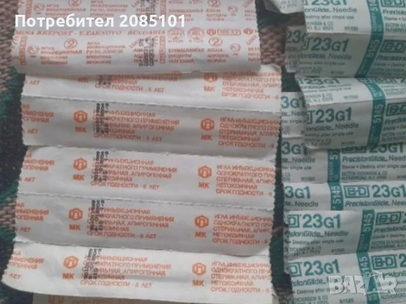 Игли за спринцовки, снимка 6 - Медицински консумативи - 53060942