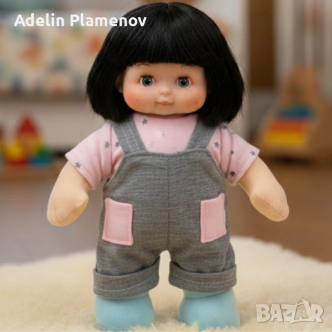 Cufan Baby Doll – Мека кукла с текстилно тяло – Перфектен подарък за малки принцеси