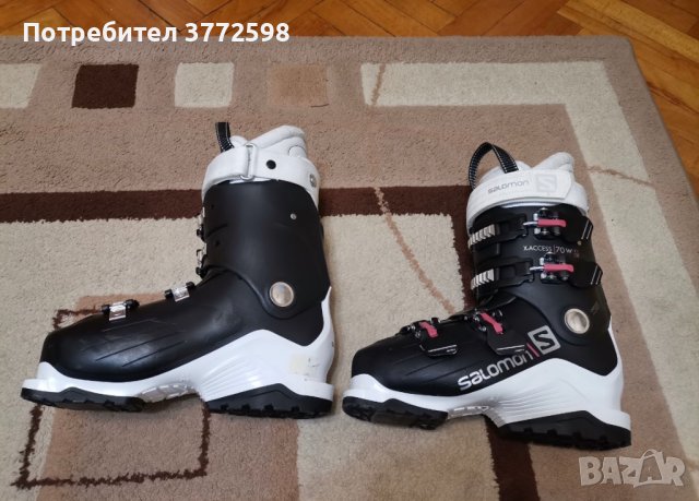 Дамски ски обувки Salomon X ACCESS 70 W wide White / Bk 37, снимка 6 - Зимни спортове - 44257967