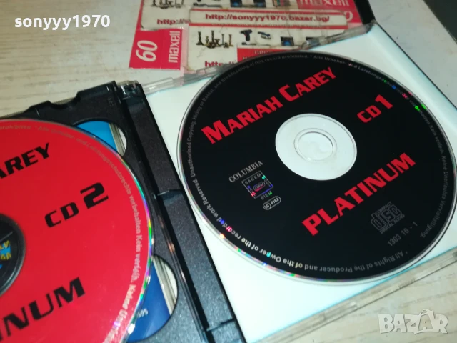 MARIAH CAREY X2CD 1308251949, снимка 11 - CD дискове - 51358171