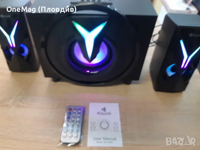 Kisonli тонколони с буфер / bluetooth /3,5мм жак / SD card / флашка, снимка 7 - Bluetooth тонколони - 49127683