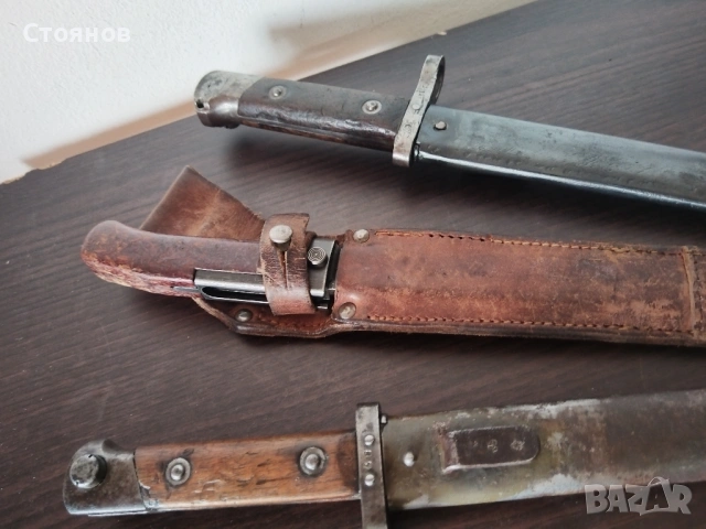 Лот щикове Mannlicher M1895,Чешки щик за VZ58, снимка 2 - Антикварни и старинни предмети - 40318617