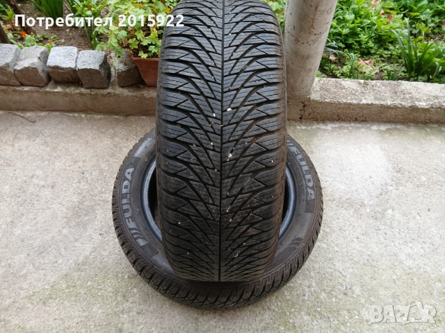 Всесезонни гуми 16цола 195/55/16-Fulda multi control.7мм грайфер 2021година 