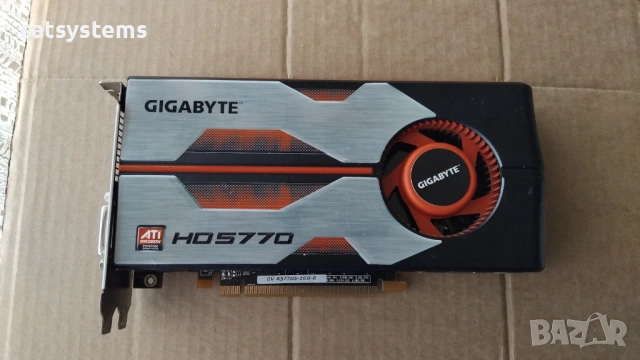 Видео карта ATi Radeon Gigabyte HD 5770 1024MB GDDR5 128bit PCI-E