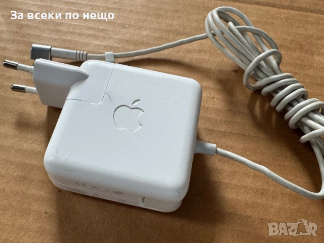 Оригинално Зарядно Apple - 45W MagSafe A1244 A1374 - MacBook Air A1237, A1304, снимка 2 - Кабели и адаптери - 51871982