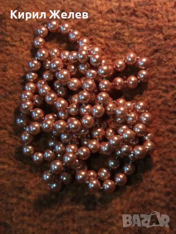 СТИЛНА ВИНТИДЖ АРТ ОГЪРЛИЦА КОЛИЕ МЪНИСТА и ЧЕШКИ ПЕРЛИЧКИ 47265, снимка 6 - Колиета, медальони, синджири - 47220337