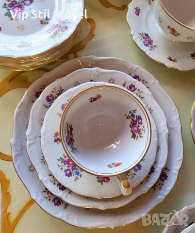 Немски сервиз за хранене и кафе/чай Reichenbach , снимка 14 - Сервизи - 50016149