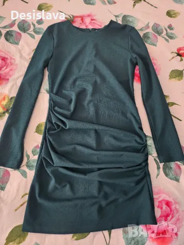 Зелена рокля Zara