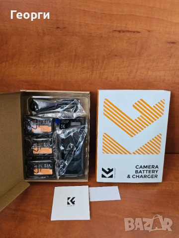 Зарядно и батерии за фотоапарат
