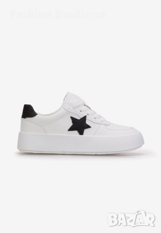 Олекотени дамски кожени обувки, от мека еко кожа, снимка 3 - Маратонки - 51812120