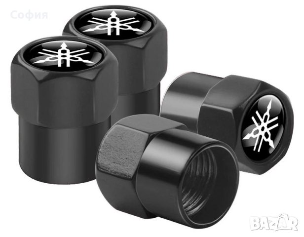 Нови метални капачки за винтили за Ямаха Yamaha и други автомобили НАЛИЧНО, снимка 6 - Аксесоари и консумативи - 44243390