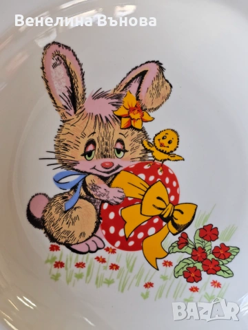 ВЕЛИКДЕН в чиния, снимка 9 - Чинии - 53831617