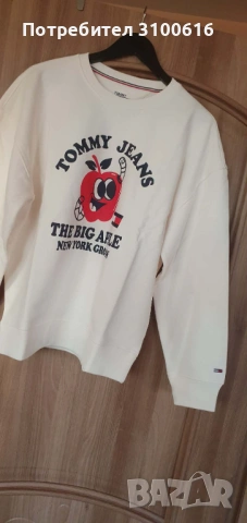 Ватирана мъжка блуза Tommy Hilfiger 100% оригинална