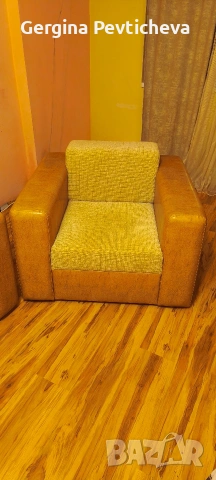 Продаваме диван и фотьойл хубава луксозна мебел , снимка 11 - Дивани и мека мебел - 53469809