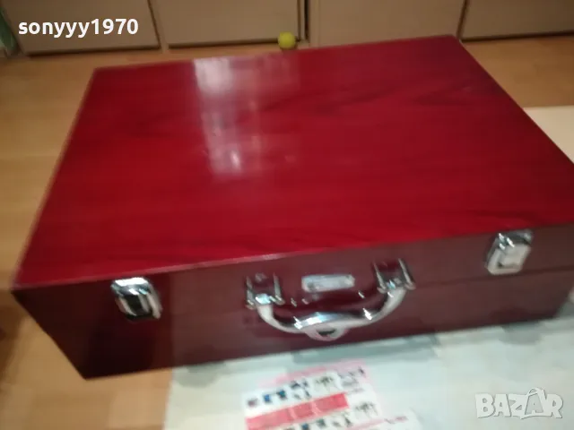 МАРКОВ ДЪРВЕН КУФАР С ЧЕКМЕДЖЕ 1912241550LNWC, снимка 13 - Антикварни и старинни предмети - 48405806