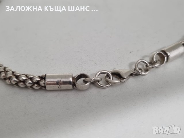 Ръчно изработено колие 925 проба , снимка 4 - Колиета, медальони, синджири - 41710919