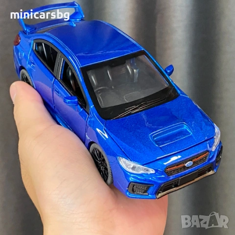 Метални коли Subaru WRX STI, снимка 3 - Колекции - 53019011